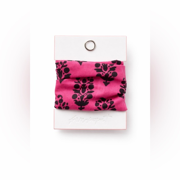 free people movement Accessories - Free People Movement Rumble Hair Tie Sugar Plum Echo Pink Scrunchie NWT